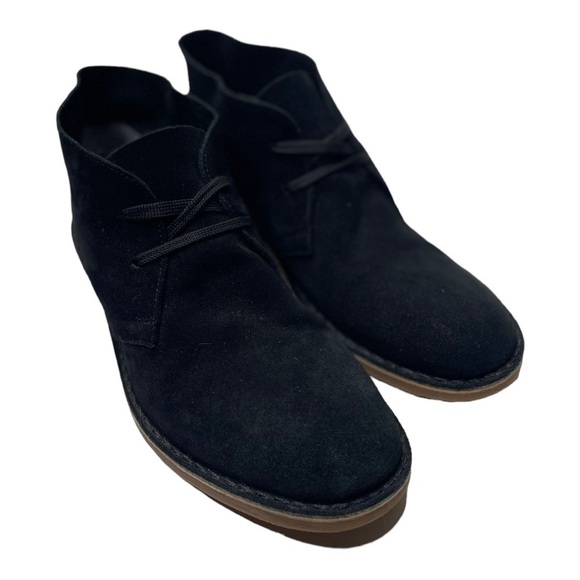 Supply Lab Men’s Black Soft Suede Chukka Boots - Picture 8 of 8